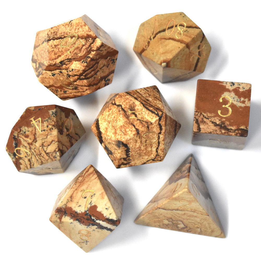 Dungeons & Dragons Gem Dice Set for Tabletop Games