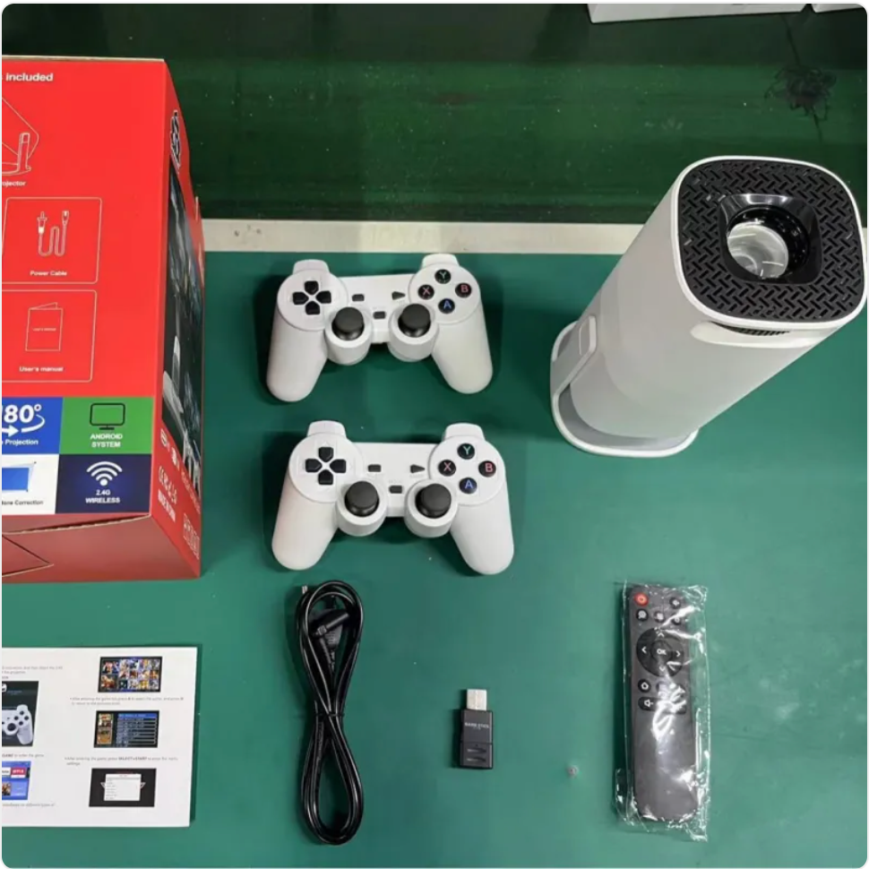 4K HD Gaming Projector – Ultra-Clear and Smooth Display