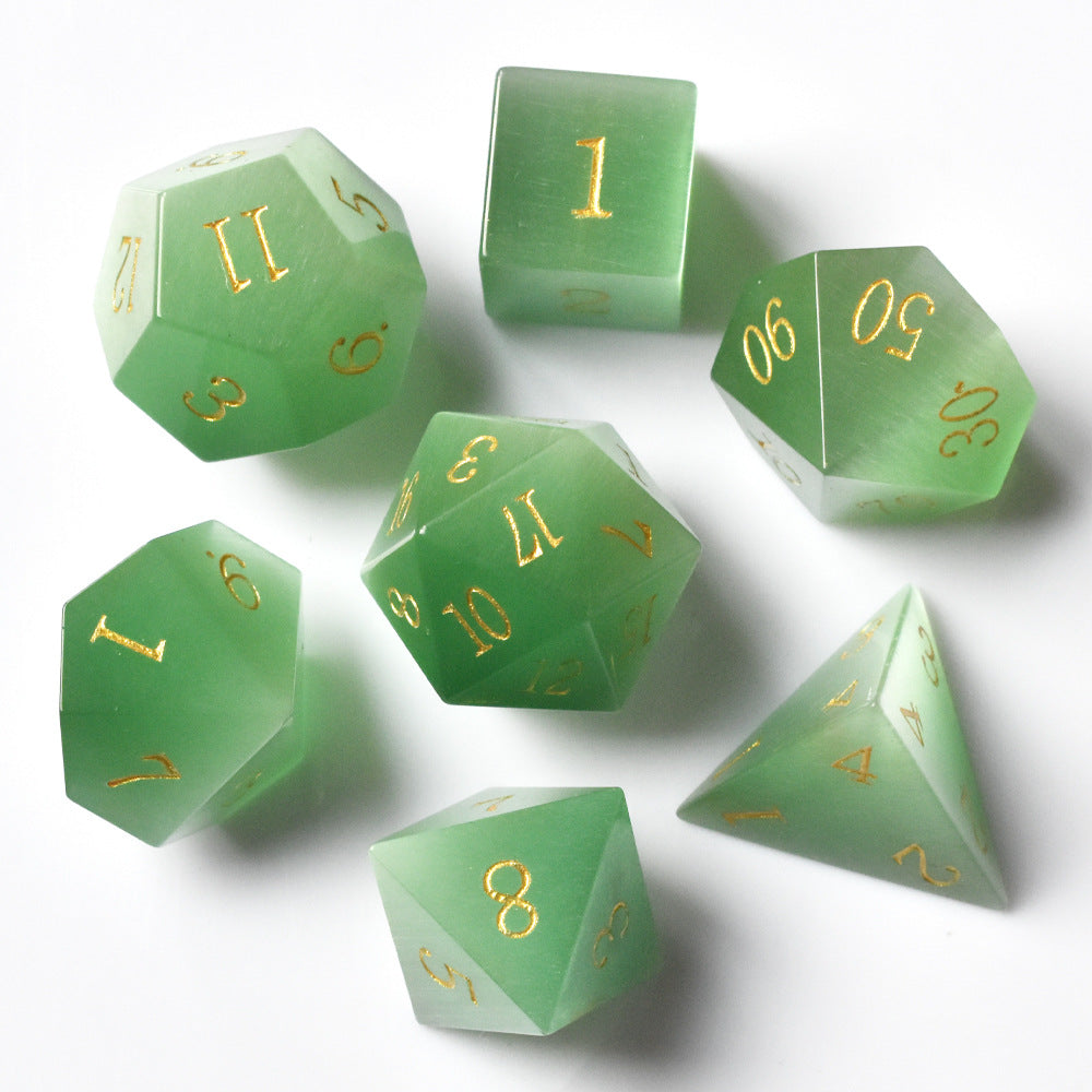 Dungeons & Dragons Gem Dice Set for Tabletop Games