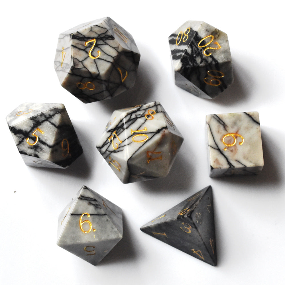 Dungeons & Dragons Gem Dice Set for Tabletop Games