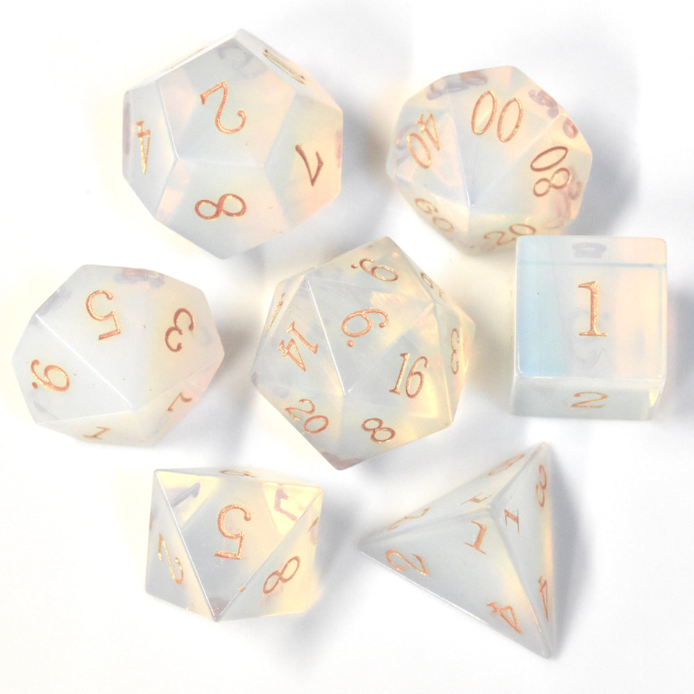 Dungeons & Dragons Gem Dice Set for Tabletop Games