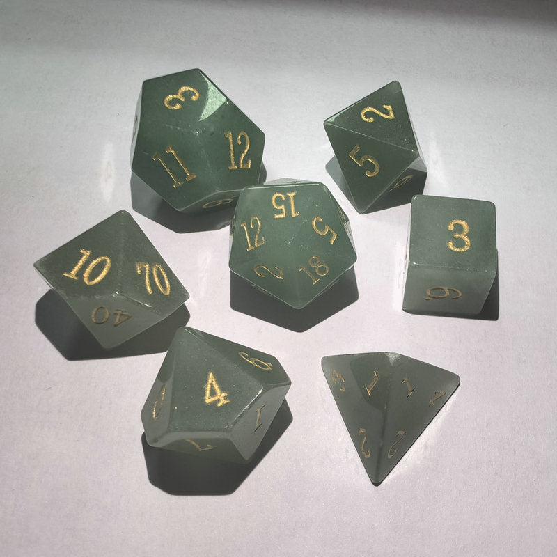 Dungeons & Dragons Gem Dice Set for Tabletop Games