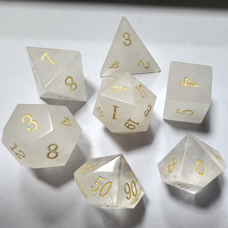 Dungeons & Dragons Gem Dice Set for Tabletop Games