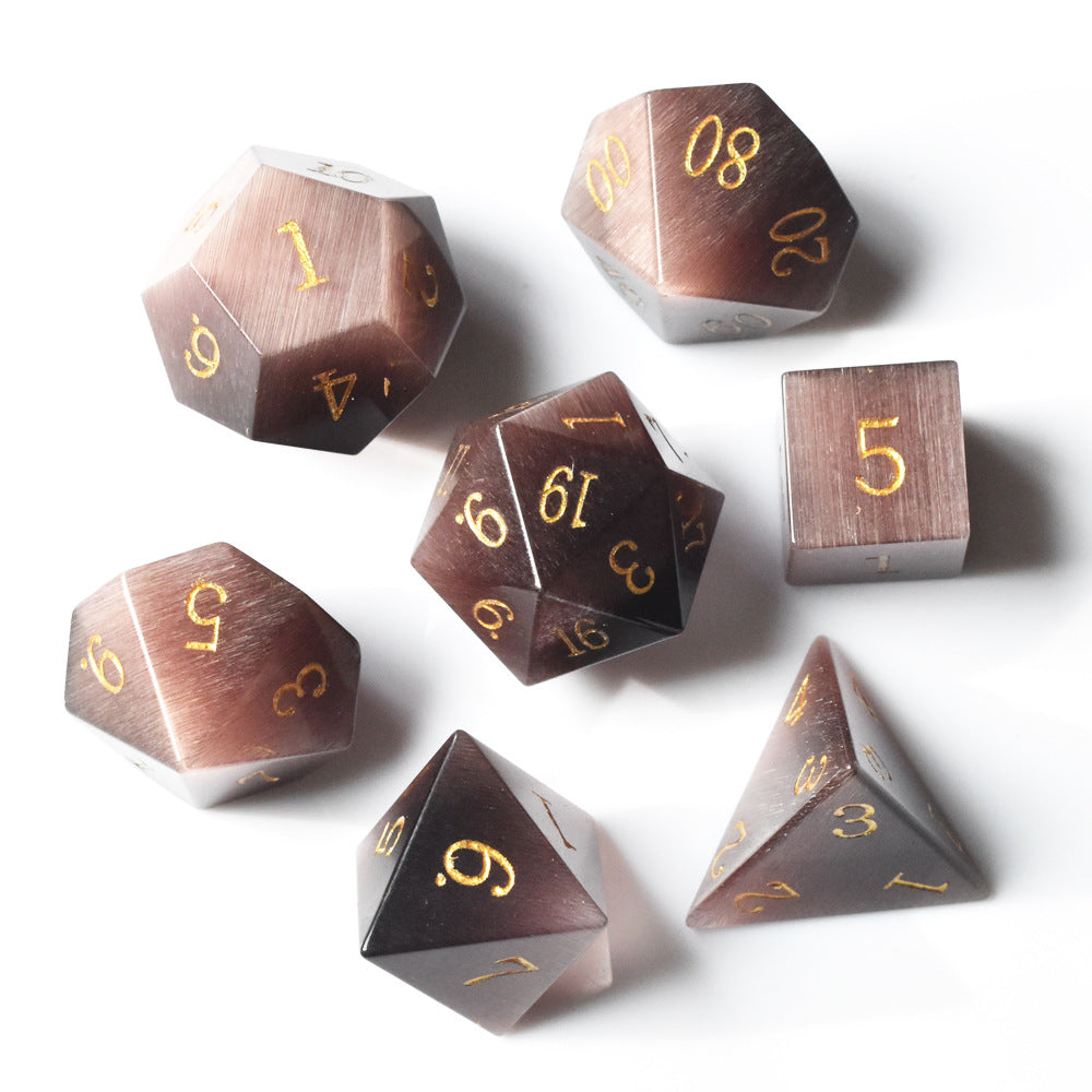 Dungeons & Dragons Gem Dice Set for Tabletop Games