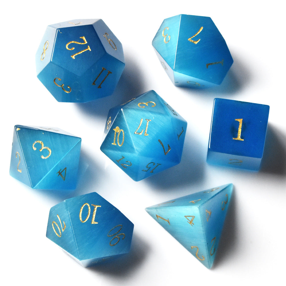 Dungeons & Dragons Gem Dice Set for Tabletop Games