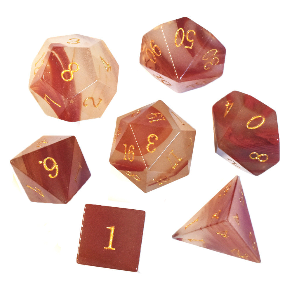 Dungeons & Dragons Gem Dice Set for Tabletop Games