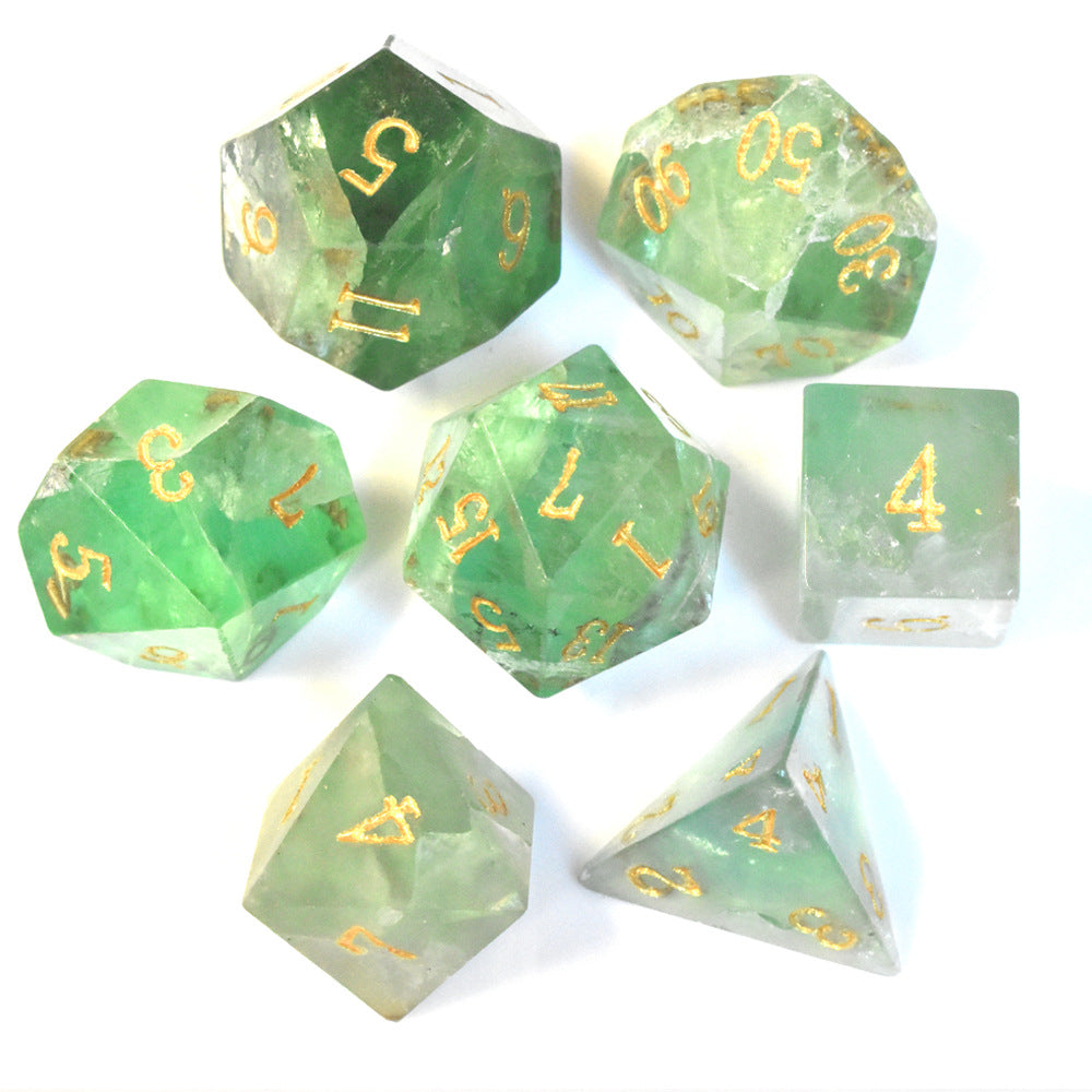 Dungeons & Dragons Gem Dice Set for Tabletop Games