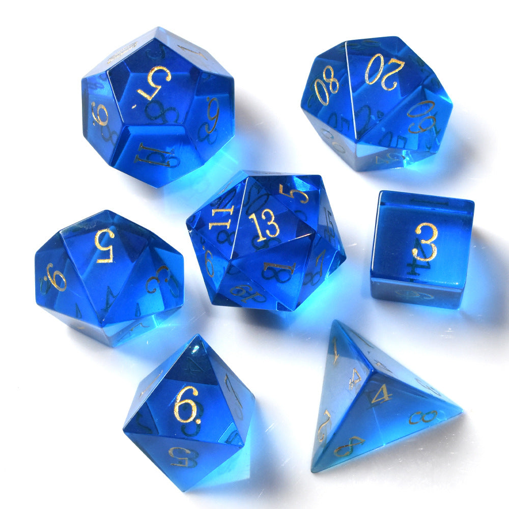 Dungeons & Dragons Gem Dice Set for Tabletop Games