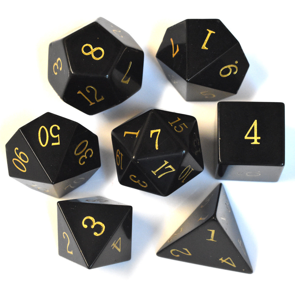 Dungeons & Dragons Gem Dice Set for Tabletop Games