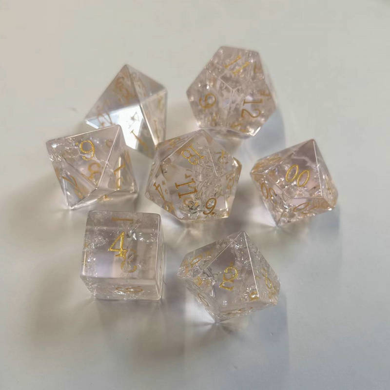 Dungeons & Dragons Gem Dice Set for Tabletop Games
