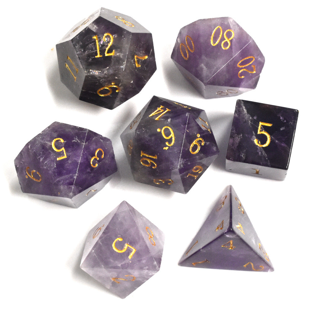 Dungeons & Dragons Gem Dice Set for Tabletop Games