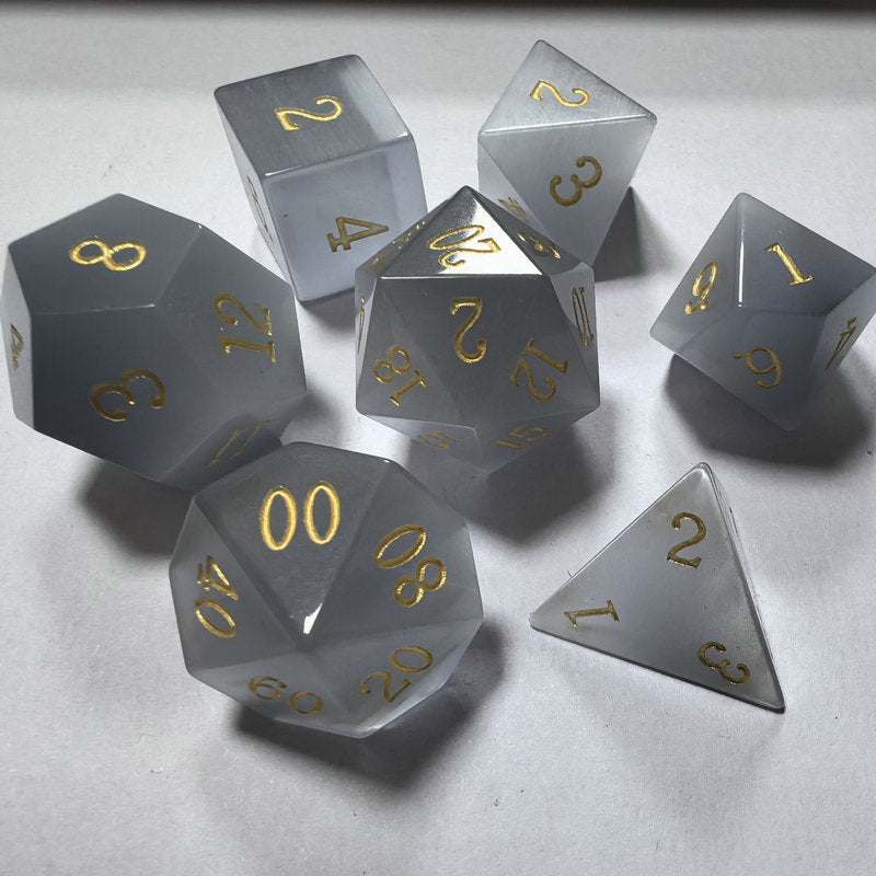 Dungeons & Dragons Gem Dice Set for Tabletop Games