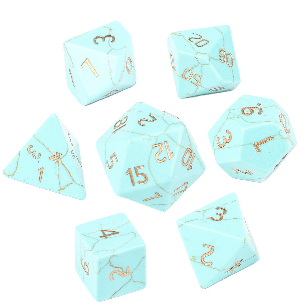 Dungeons & Dragons Gem Dice Set for Tabletop Games