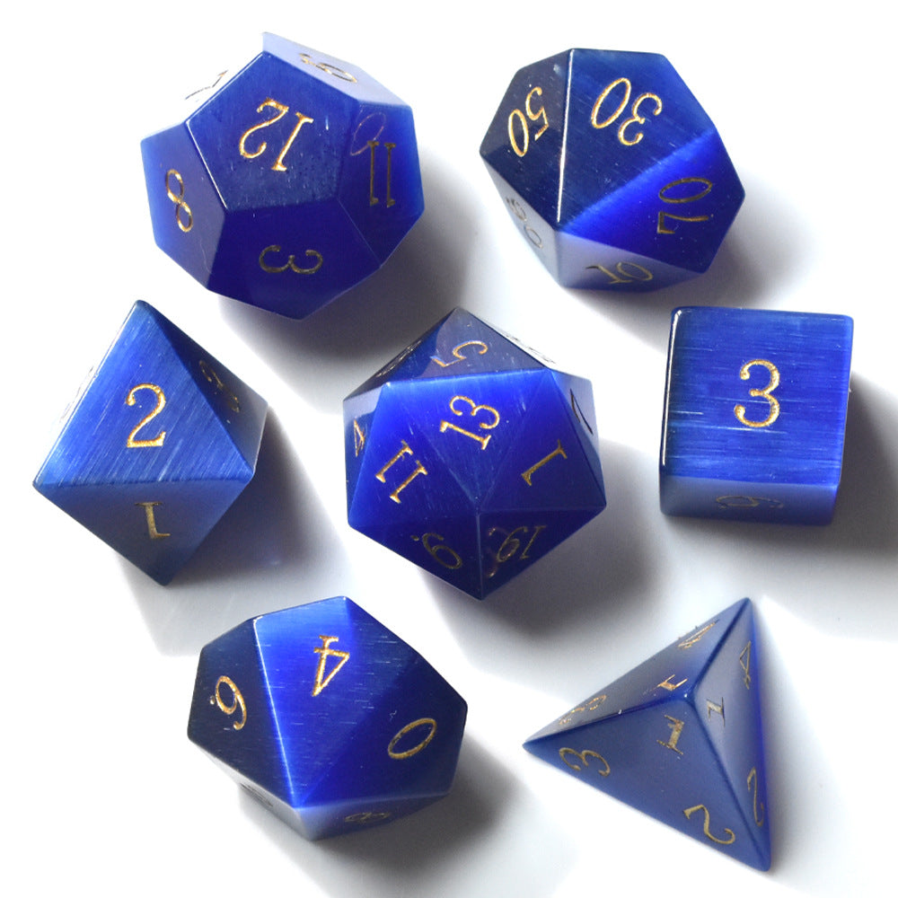 Dungeons & Dragons Gem Dice Set for Tabletop Games