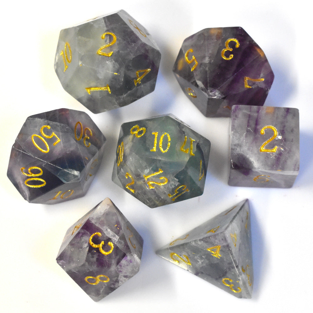 Dungeons & Dragons Gem Dice Set for Tabletop Games