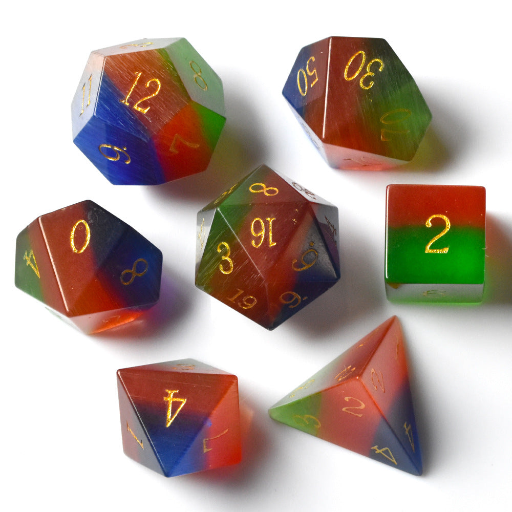Dungeons & Dragons Gem Dice Set for Tabletop Games