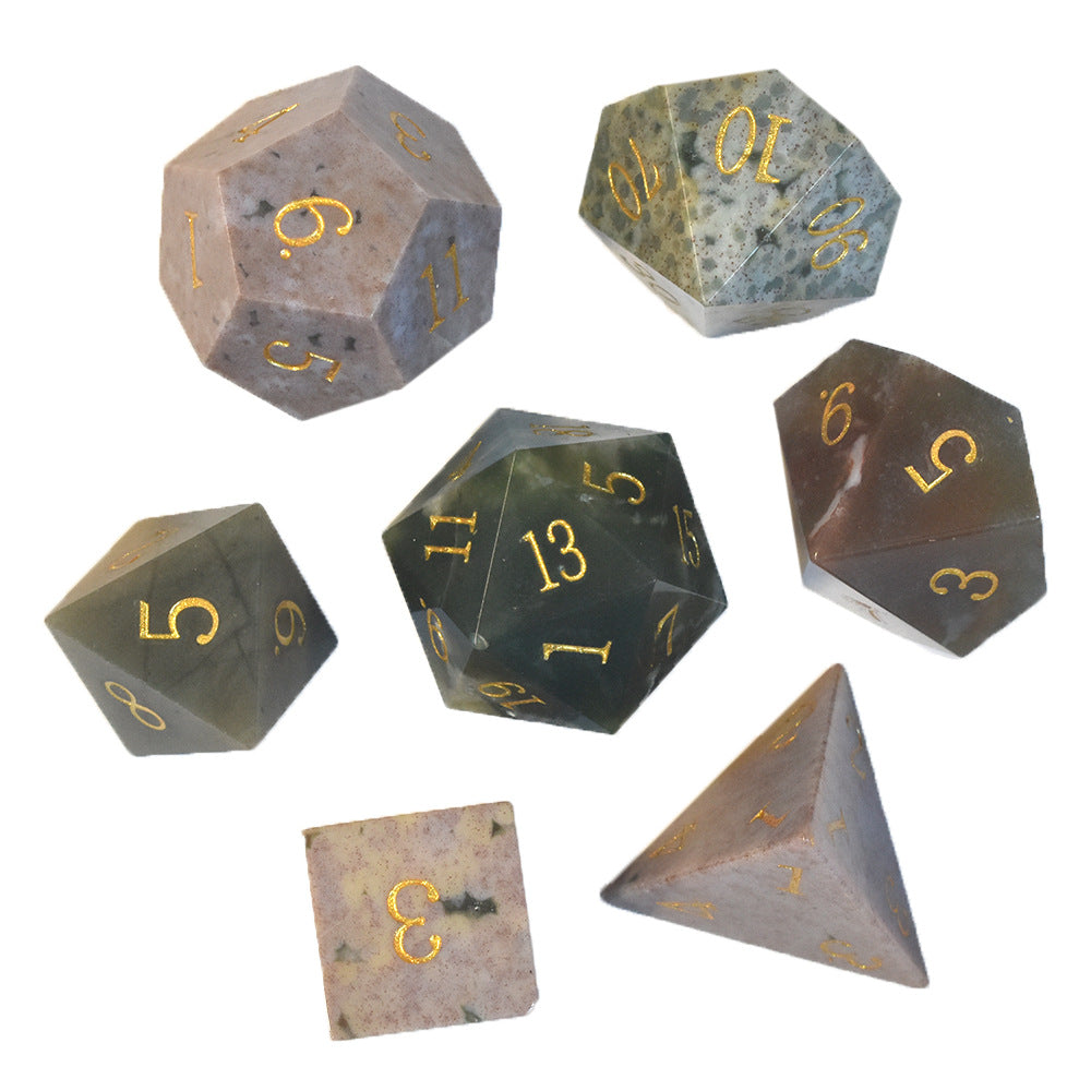 Dungeons & Dragons Gem Dice Set for Tabletop Games