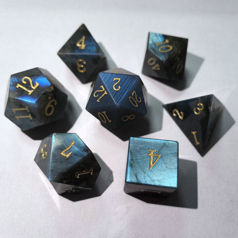 Dungeons & Dragons Gem Dice Set for Tabletop Games
