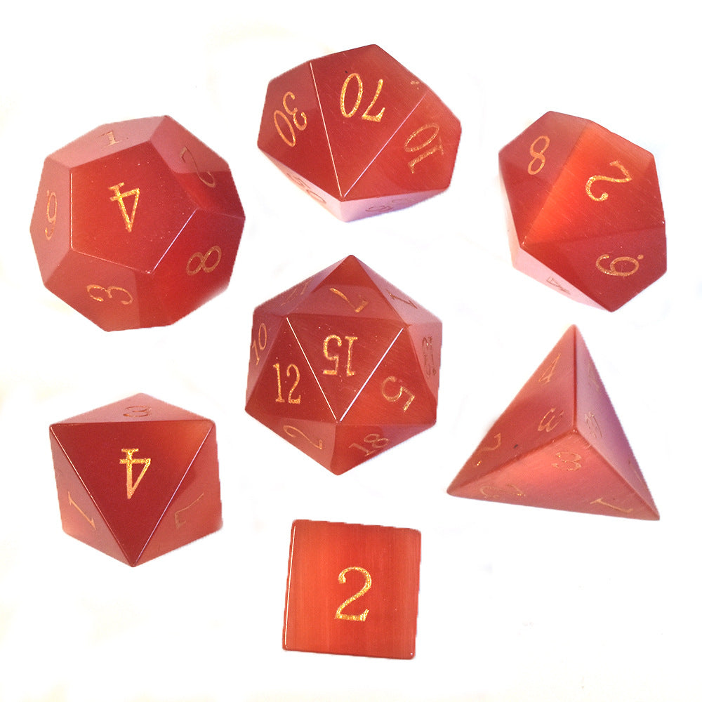 Dungeons & Dragons Gem Dice Set for Tabletop Games